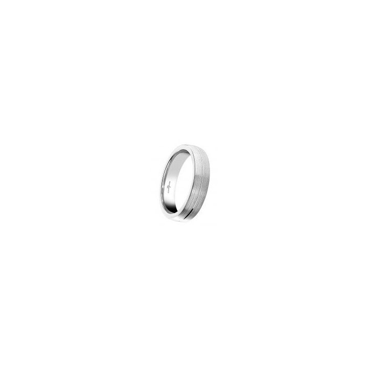 Palladium 500 Gents Matt Finish Wedding Ring