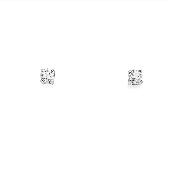 18ct White Gold 0.53ct Diamond Stud Earrings