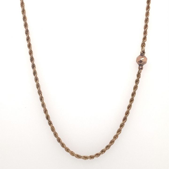 Preowned 9ct Yellow Gold Rope & Ball Chain