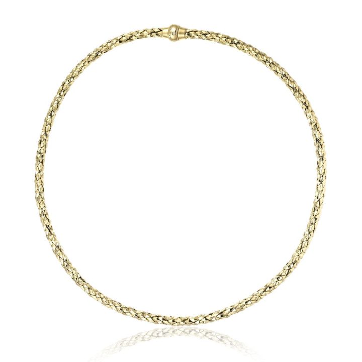 Chimento 18ct Yellow Gold Stretch Necklace