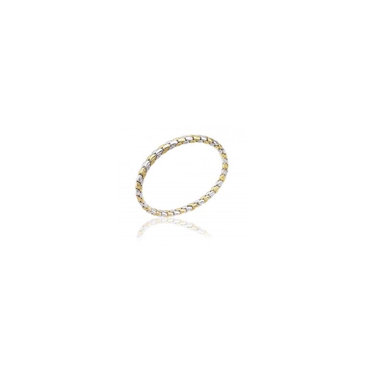 Chimento 18ct Yellow & White Gold Stretch Spring Bracelet