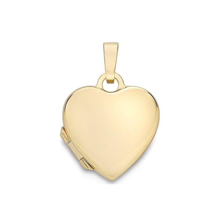 9ct Yellow Gold Heart Locket