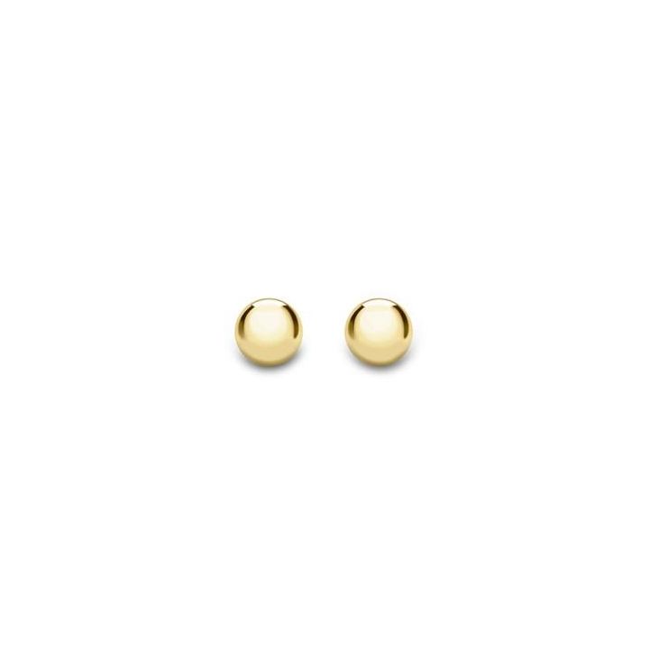 9ct Yellow Gold 3mm Ball Stud Earrings