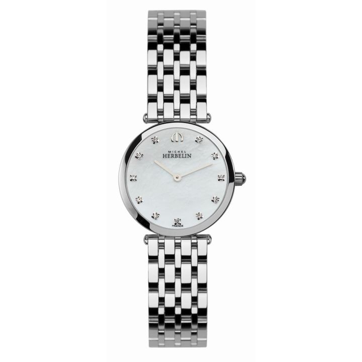 Herbelin Ladies Stainless Steel Epsilon Slim Watch