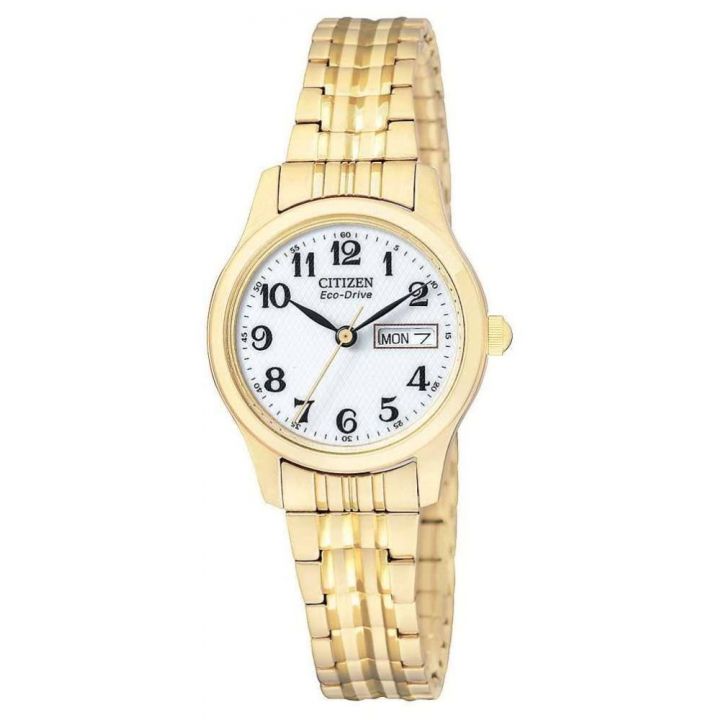 Citizen Ladies Gold Plated Expanding Bracelet Watch
