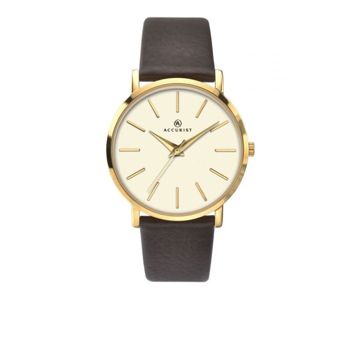 Accurist Gold Plated Strap Watch