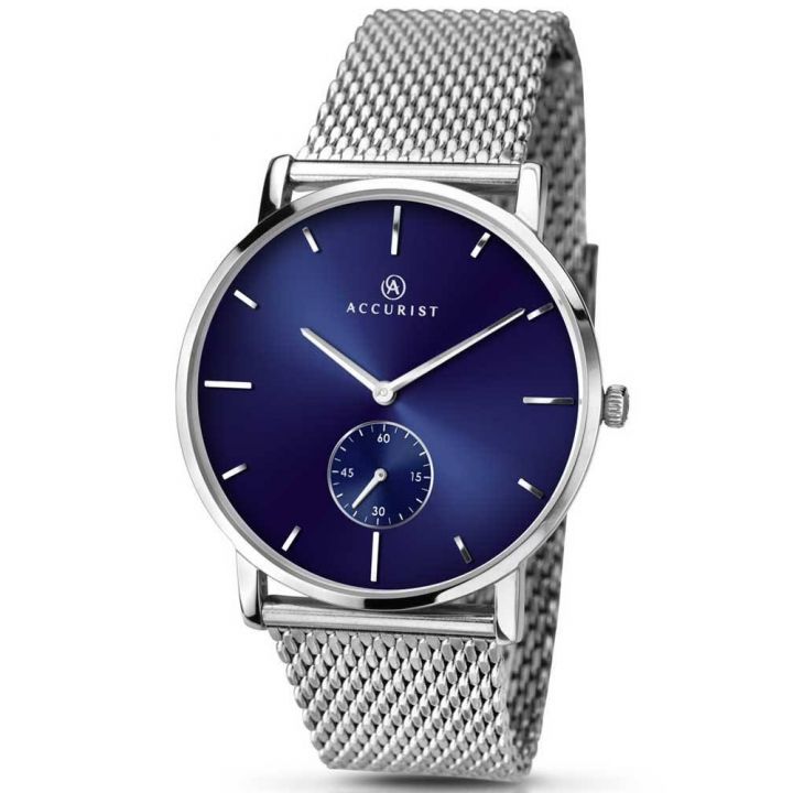 Accurist Gents Blue Dial Watch