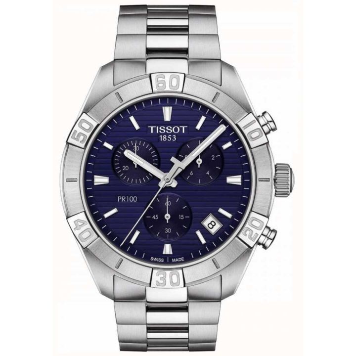 Tissot PR100 Chronograph Watch 44mm