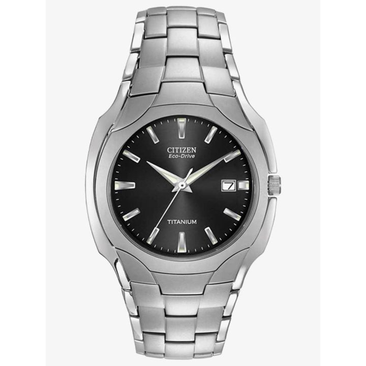 Citizen Gents Super Titanium Black Dial Watch