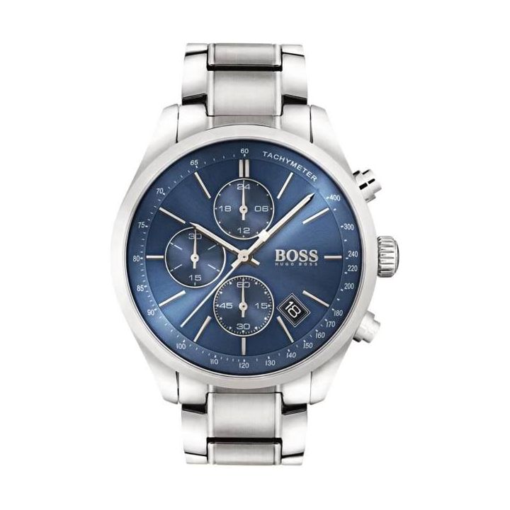 Hugo Boss Gents Grand Prix Blue Dial Watch