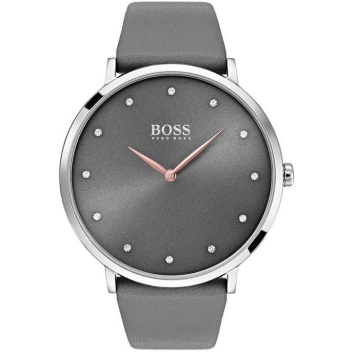 Hugo Boss Ladies Grey Jillian Watch