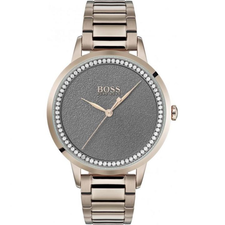 Hugo Boss Ladies Twilight Rose Gold Plated Watch
