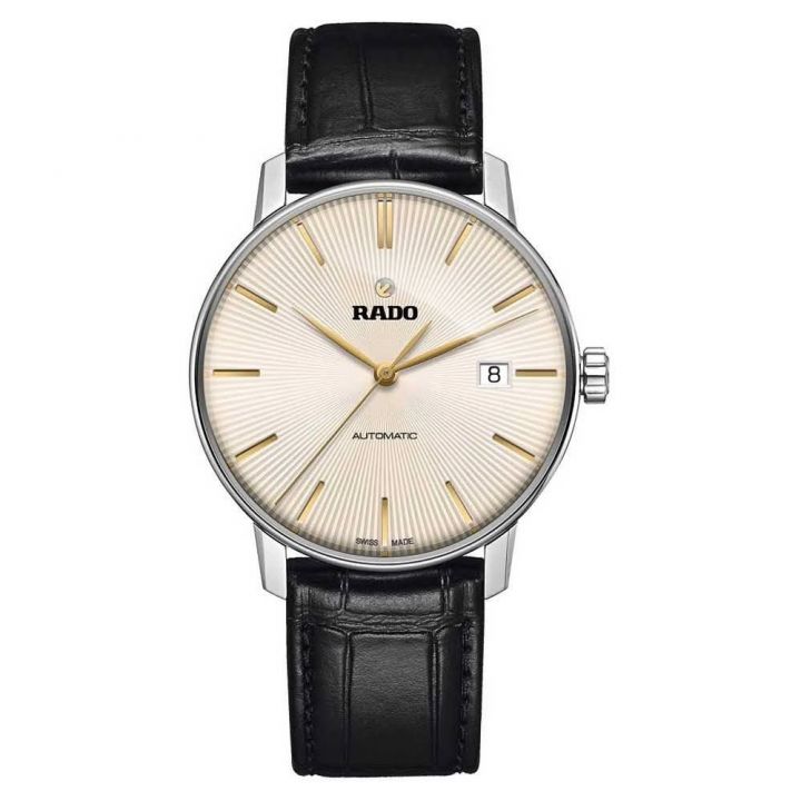 Rado Gents Coupole Classic Leather Strap Watch