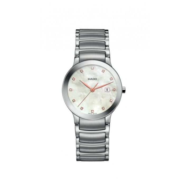 Rado Ladies Centrix Diamond Dot Dial Watch