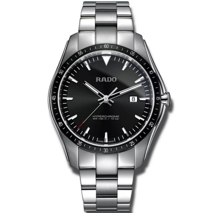 Rado Gents Hyperchrome Black Dial Watch