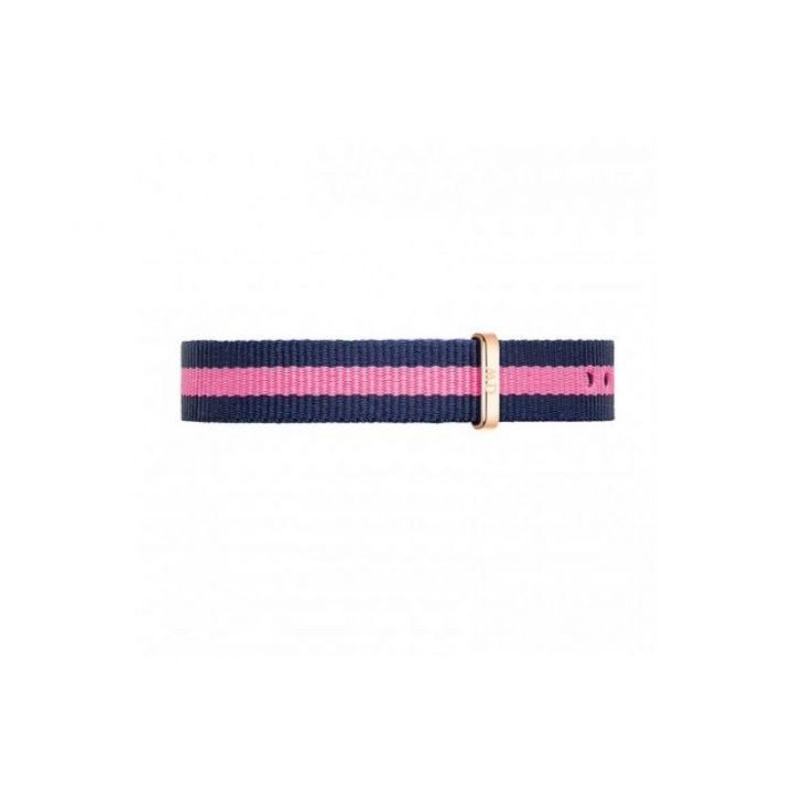Daniel Wellington Winchester Navy & Pink Strap for 26mm Watches
