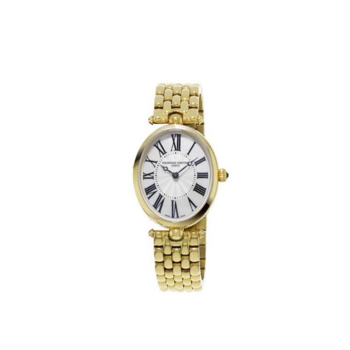 Frederique Constant Ladies Art Deco Gold Plated Watch