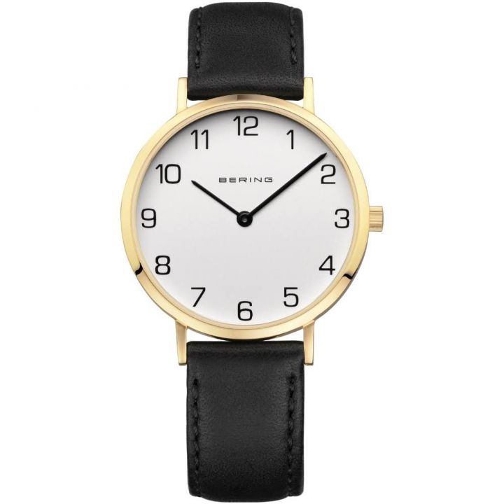 Bering Gold Plated Full Figure Dial Watch