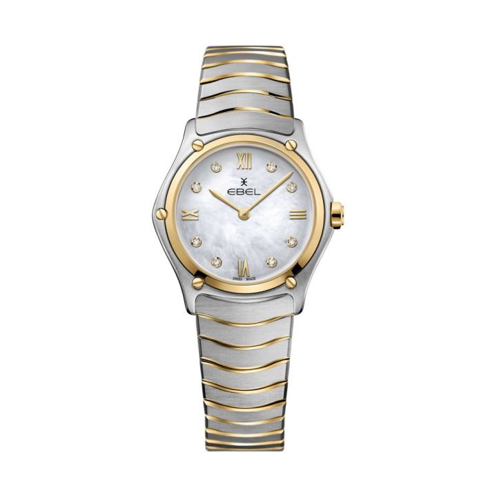 Ebel Sport Classic Ladies Two Tone Diamond Watch