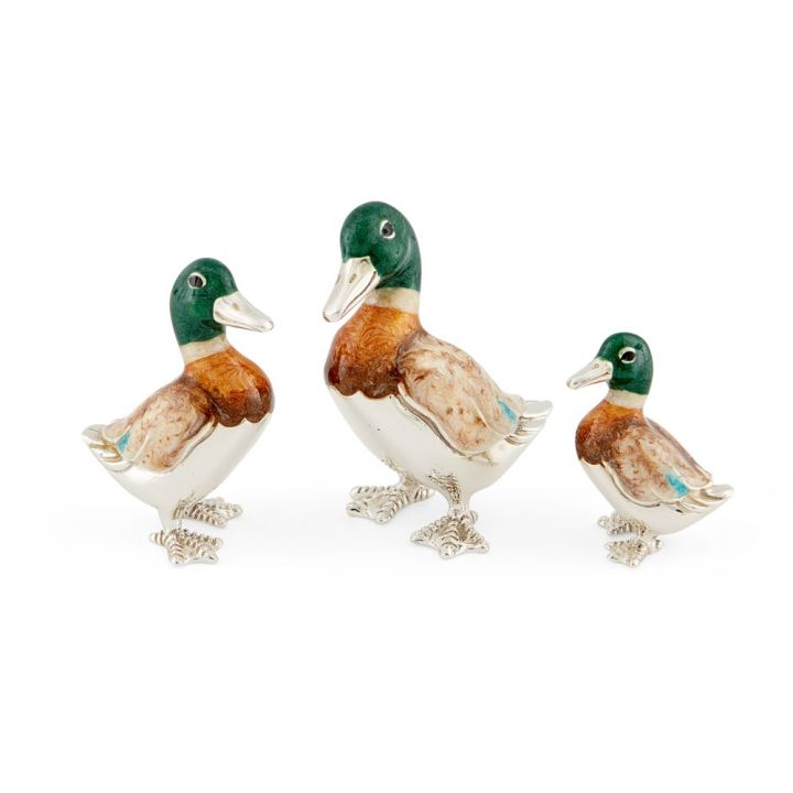 Saturno Sterling Silver Medium Duck