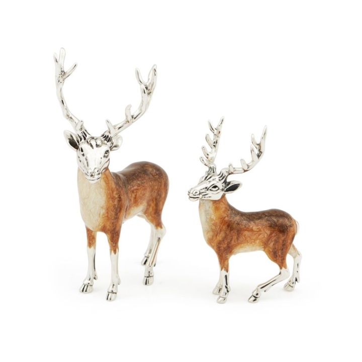 Saturno Sterling Silver Deer