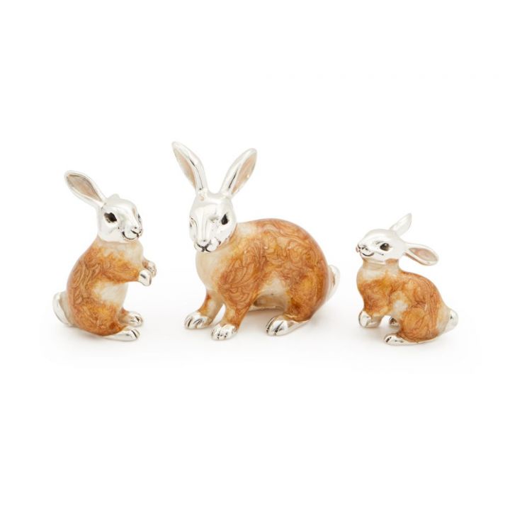 Saturno Sterling Silver Large Rabbit