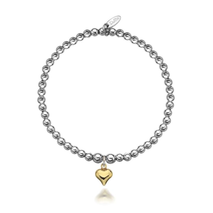 Dollie Golden Heart Bracelet