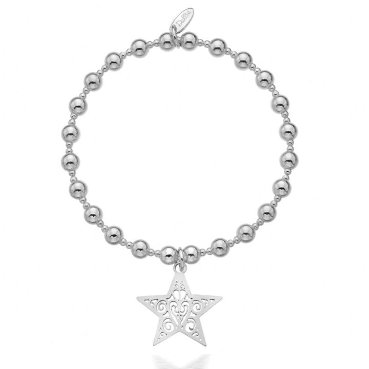 Dollie Sterling Silver Starry Night Bracelet