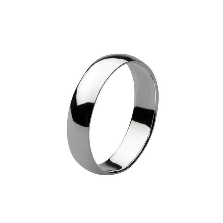 Dew Sterling Silver 5mm Band