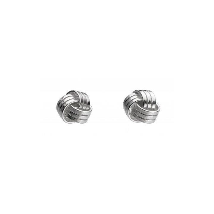 Dew Knot Stud Earrings