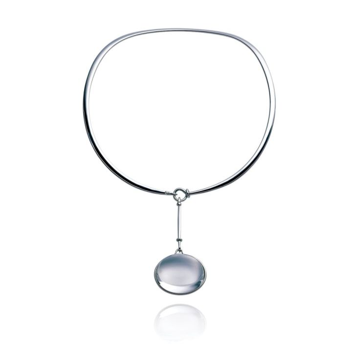 Georg Jensen Dew Drop Rock Crystal Pendant