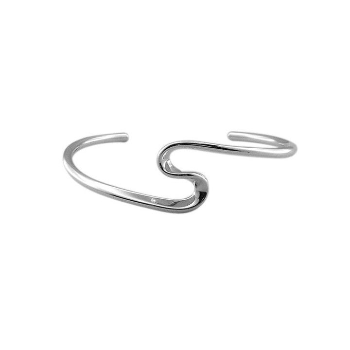 Tianguis Jackson Silver 'S' Shape Bangle