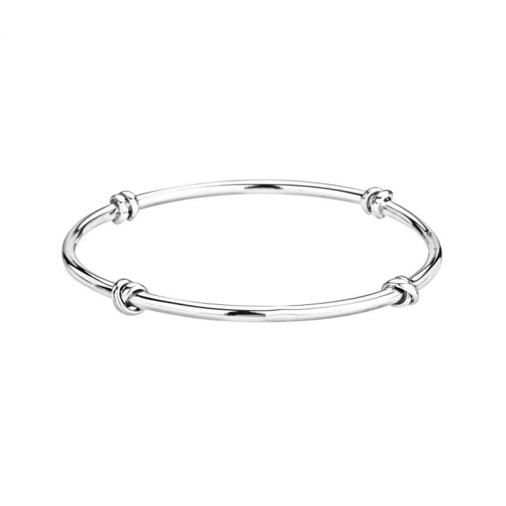 Tianguis Jackson Sterling Silver Knot Bangle