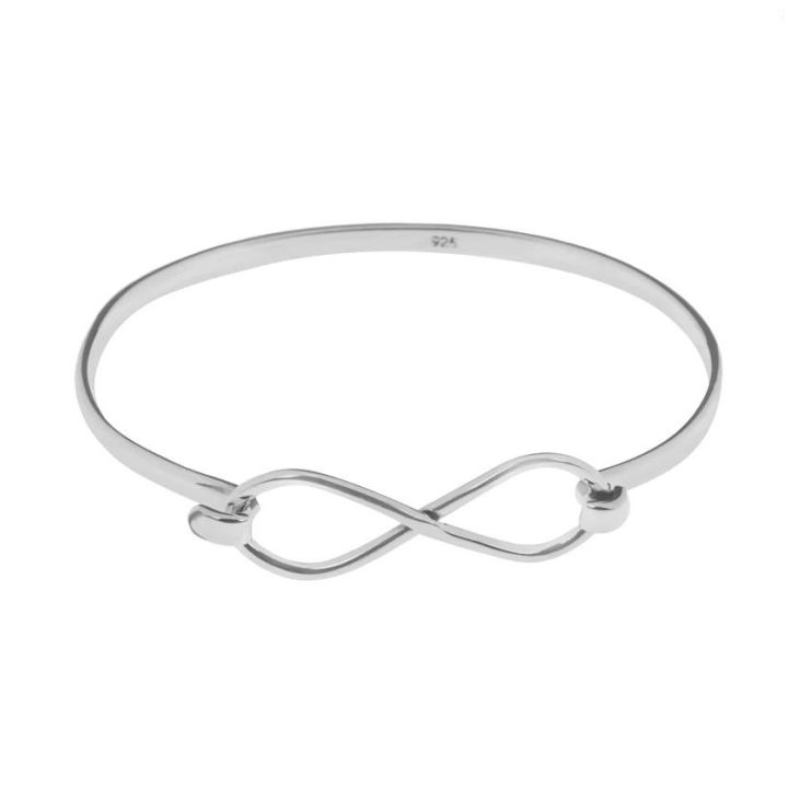 Tianguis Jackson Sterling Silver Infinity Bangle