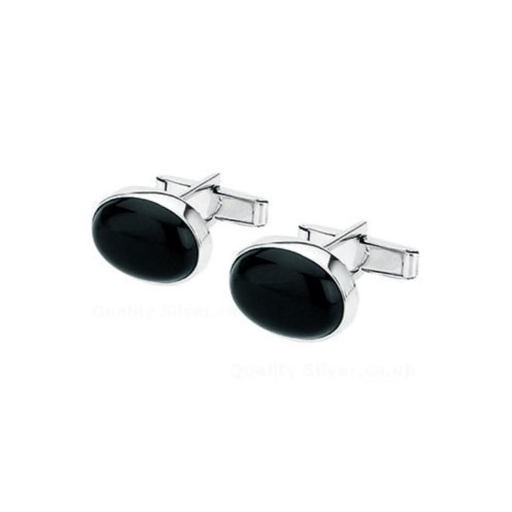 Tianguis Jackson Onyx Cufflinks