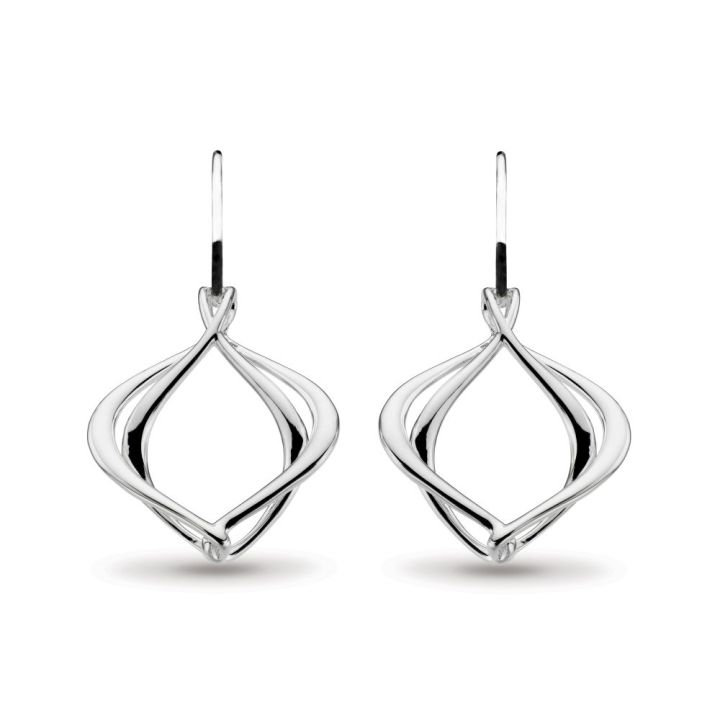 Kit Heath Sterling Silver Alicia Drop Earrings