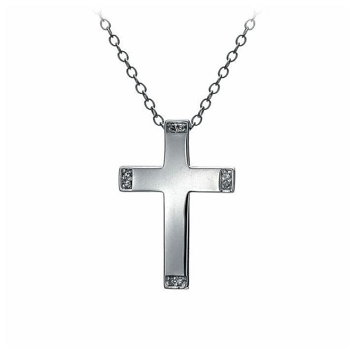 Hot Diamonds Simply Sparkle Cross Necklace