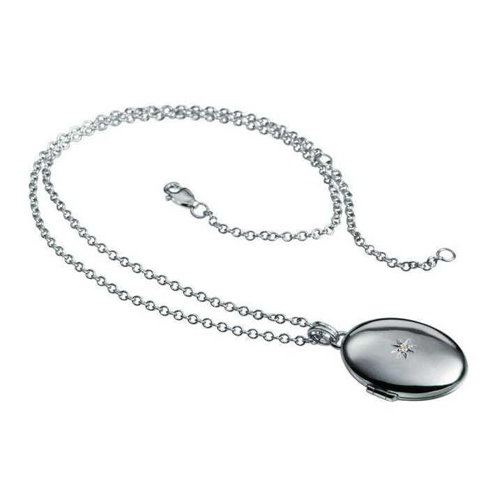 Hot Diamonds Locket & chain