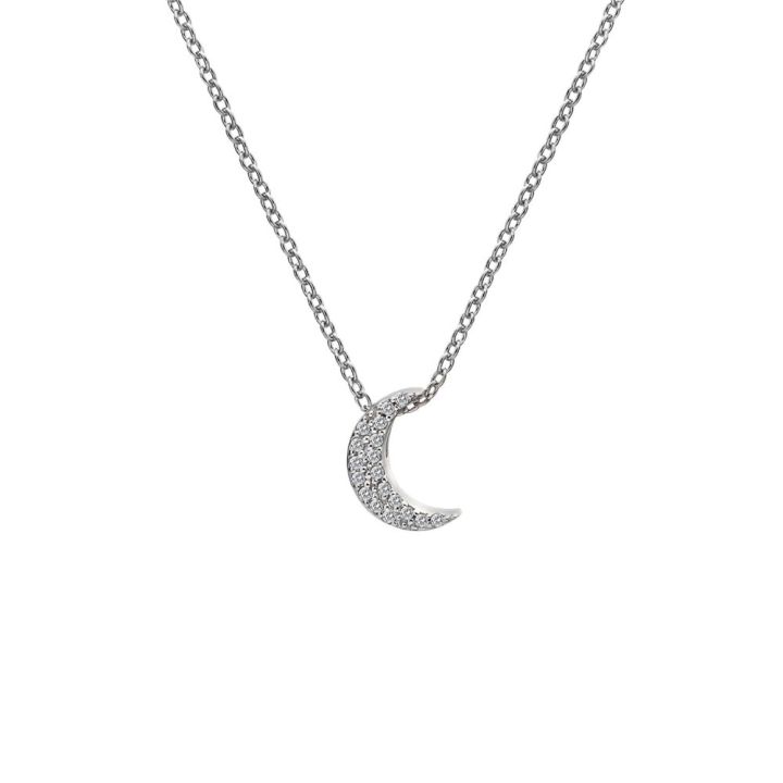 Hot Diamonds Striking Crescent Pendant