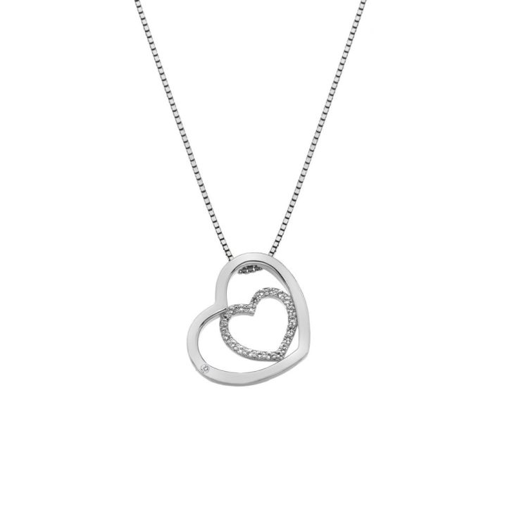 Hot Diamonds Adorbale Encased Heart Pendant