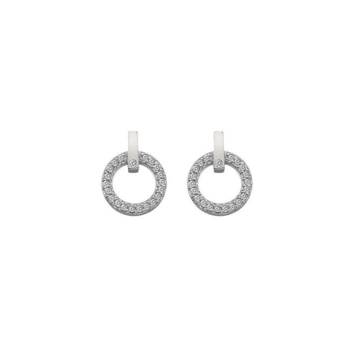 Hot Diamonds Constant Circle Earrings