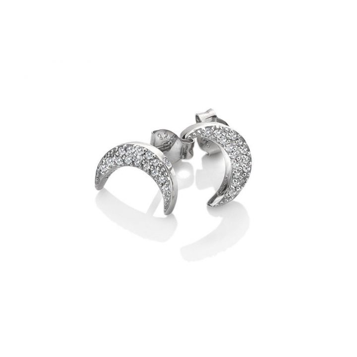Hot Diamonds Crescent Moon Earrings