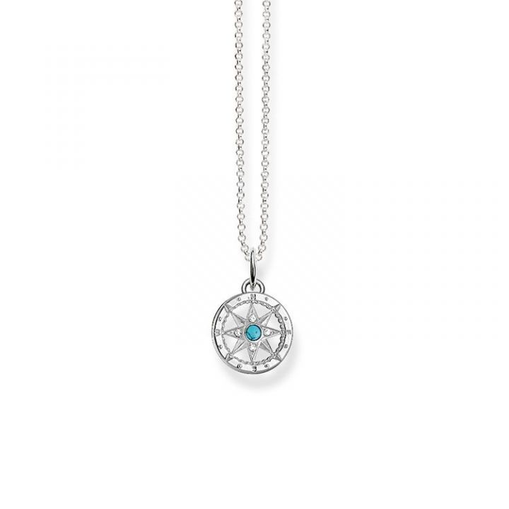 Thomas Sabo Sterling Silver Turquoise Necklace