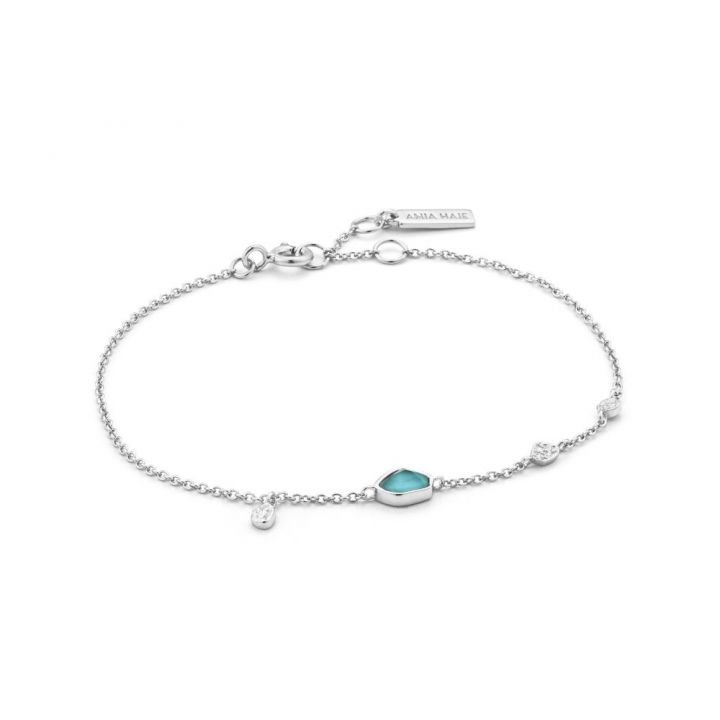 Ania Haie Turquoise Disc Bracelet