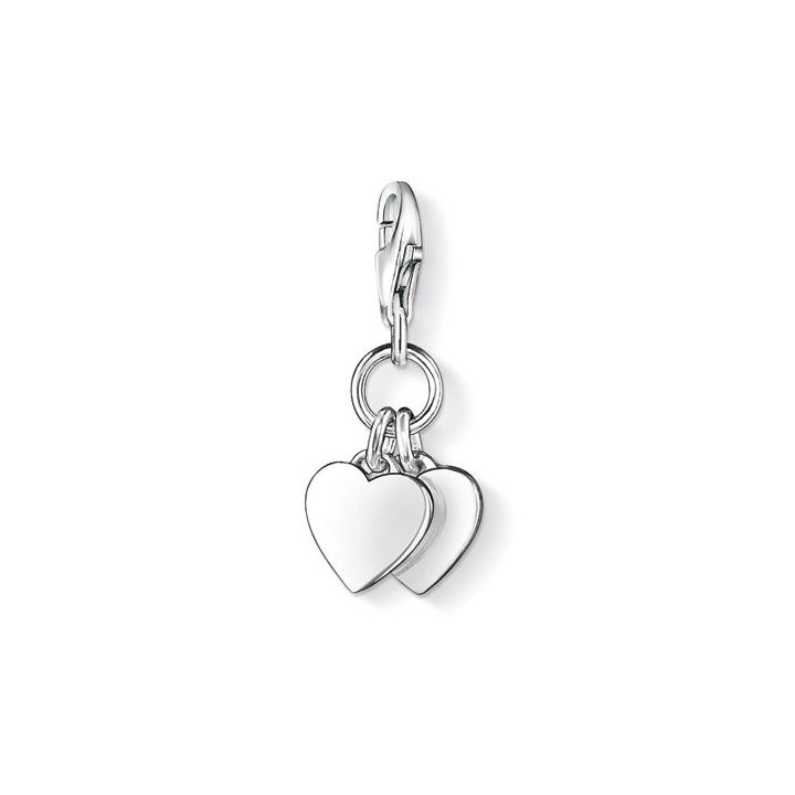 Thomas Sabo Two Hearts Charm