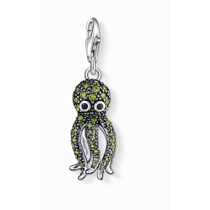 Thomas Sabo Silver Octopus Charm