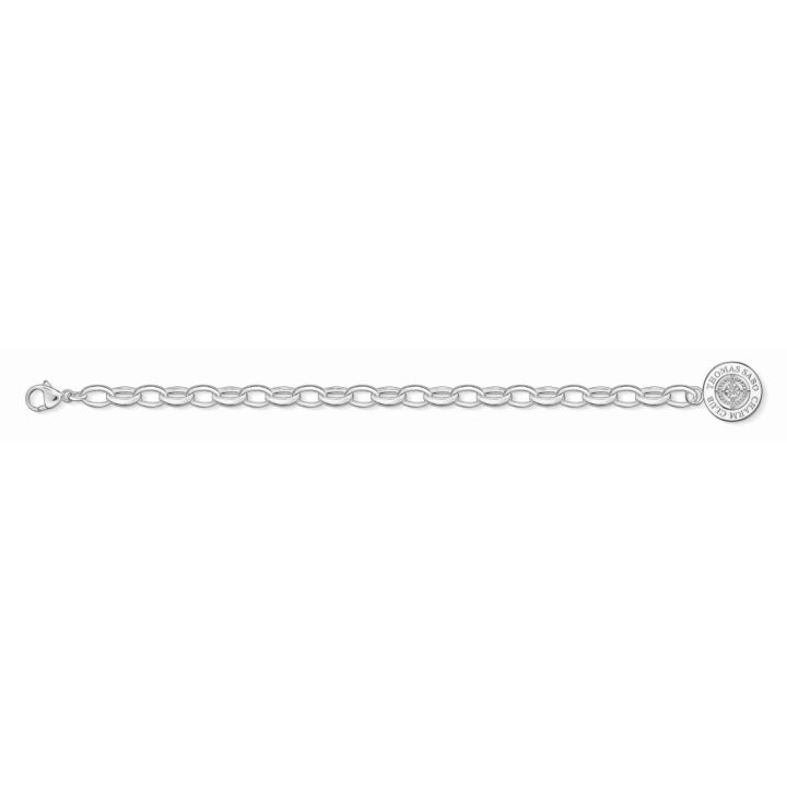 Thomas Sabo Charm Bracelet with Diamonds Small