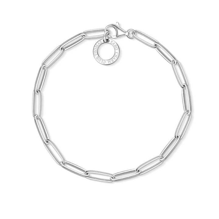 Thomas Sabo Sterling Silver Charm Bracelet 15.5cm