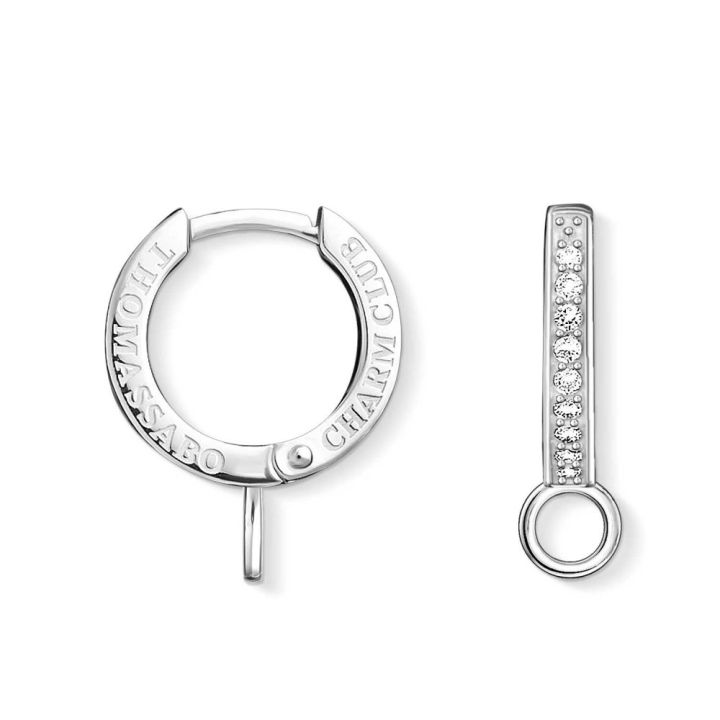 Thomas Sabo Zirconia Mini Charm Hoop