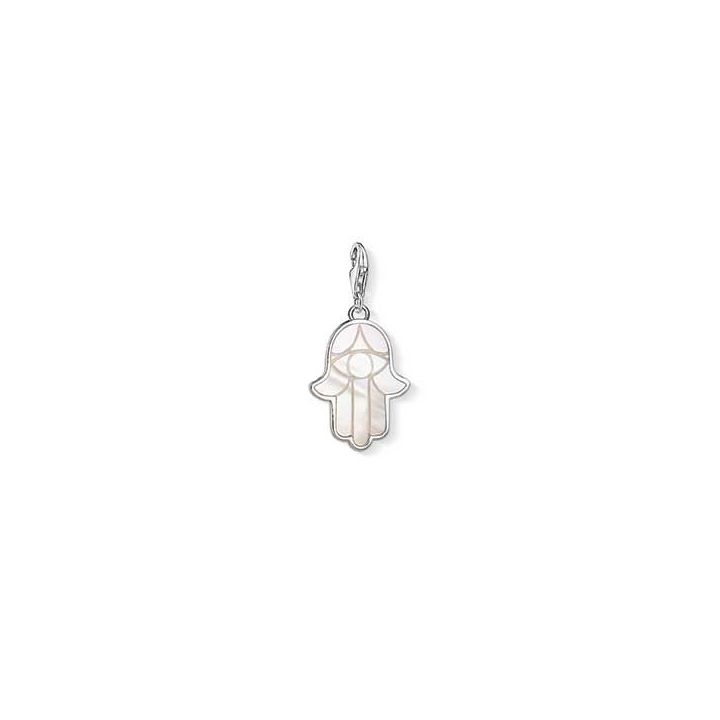 Thomas Sabo Hand of Fatima Mother of Pearl Charm
